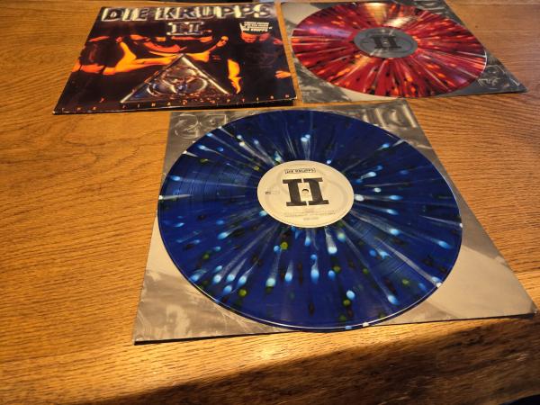 Die Krupps – II - The Final Option 1993 Our Choice – RTD 196.1587.1 34 Red/Blue Vinyl Doppel LP Limited Edition Deutsche Pressung VG+/VG+